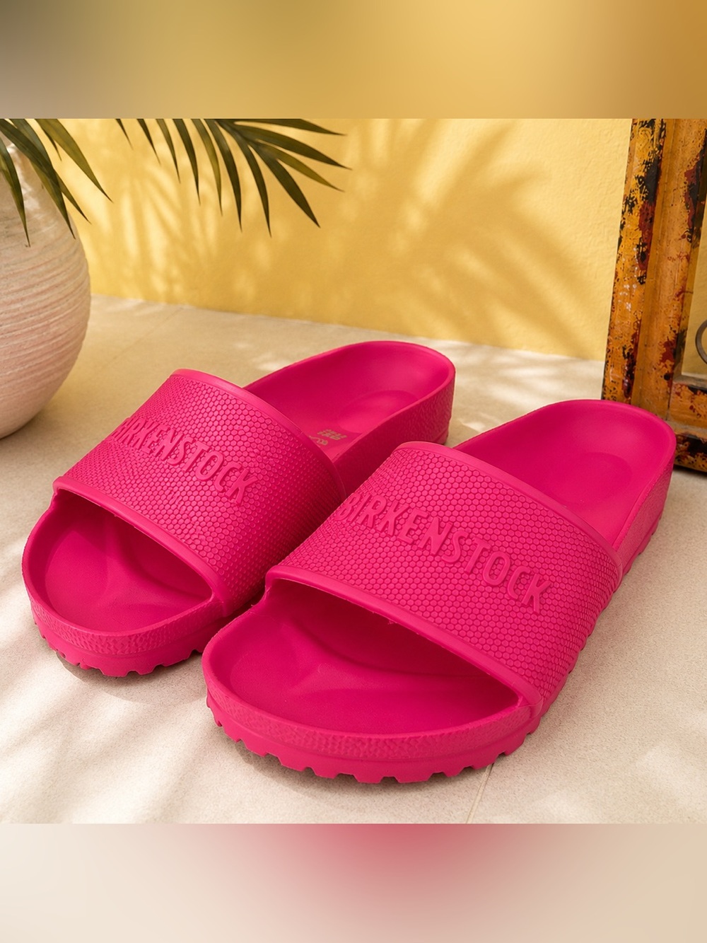 Birkenstock Barbados EVA Slide Sandals Pink Size 38 EU Women’s 7-7.5 Waterproof